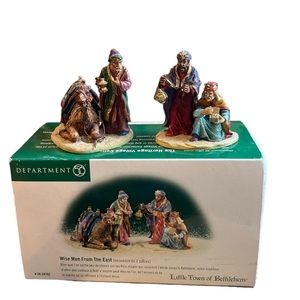 Department 56 Little Town Of Bethlehem Wise Men From The East -‎ #59792 - Boxed